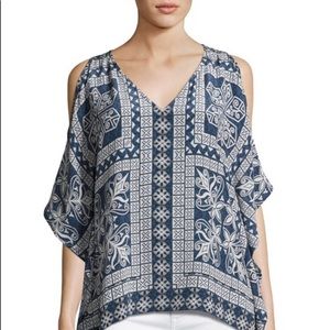 Tolani Collection Cold Shoulder Top